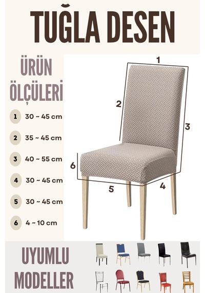 Likrali Kumaş Tuğla Desenli Sandalye Örtüsü, Lastikli, Esnekli,kaliteli Sandalye Kılıfı 1 Adet Mint Yeşili - 797768623 Mint Yeşili Likrali Kumaş Tuğla Desenli Sandalye Örtüsü, Lastikli, Esnekli,kaliteli Sandalye Kılıfı 1 Adet Mint Yeşili - 797768623 Mint Yeşili