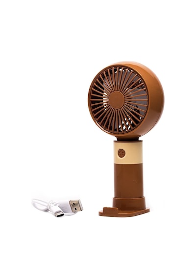 Taşınabililir Mini Usb Şarjlı 3 Kademeli El Masaüstü Vantilatör Fan Soğutucu Ym88214