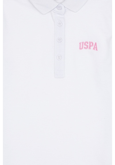 U.s. Polo Assn. Kız Çocuk Beyaz Tişört 50325173-vr013 Beyaz