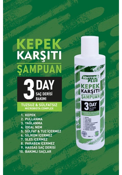 Saçlan Doğal Dengesini Koruyan Kepek Karşıtı Onarıcı Şampuanı 250 Ml Eleg.3347