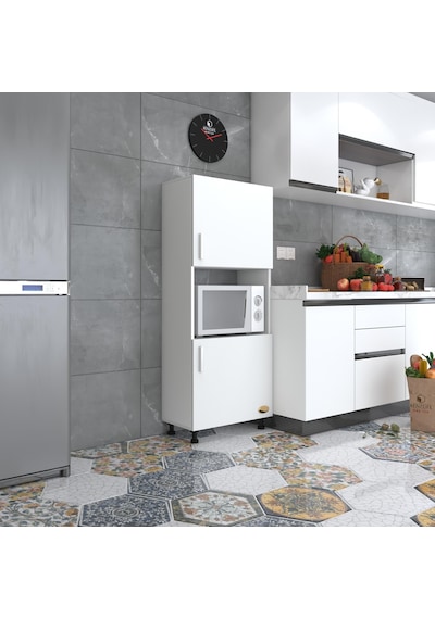 Kenzlife Mini Fırın Dolabı Gökhun Byz 148 60 30 Ayaklı Mikroalga Midi Fırın Mutfak