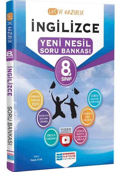 8. Sınıf İngilizce Soru Bankası - Evrensel İletişim Yayınları