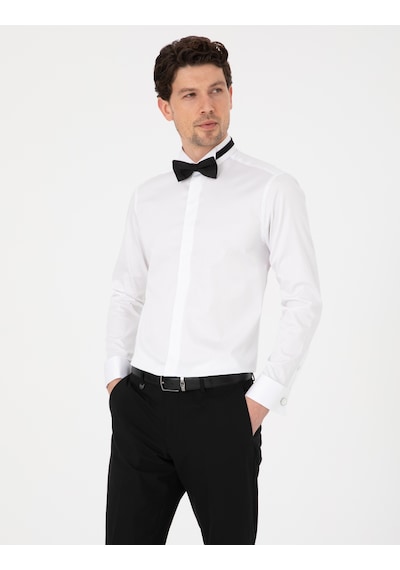 Pierre Cardin Erkek Beyaz Gömlek Smokin 50324027-vr013 Beyaz