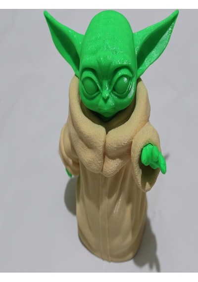 3d Baby Yoda Oyuncak Figürü