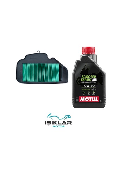 Honda Activa 125 Motul Yağ Ve Hava Filtre Bakım Seti Bs0010