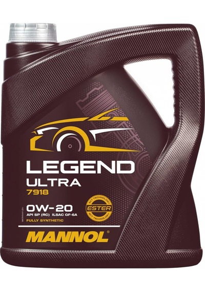 Mn7918-4 Legend Ultra Sae 0w-20 Apı Sp Rc Ilsac Gf-6a Fully Synthetıc 4 L