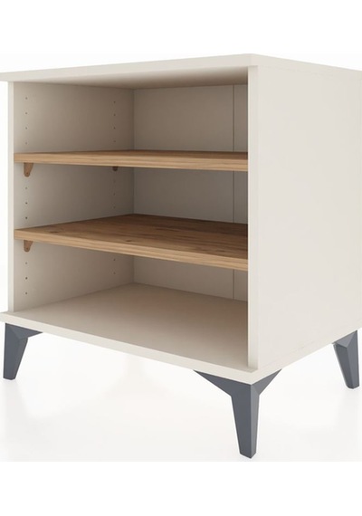 Hyperion Komodin 2 Raflı 60x44x64 Aytaşı-çam Aytaşı