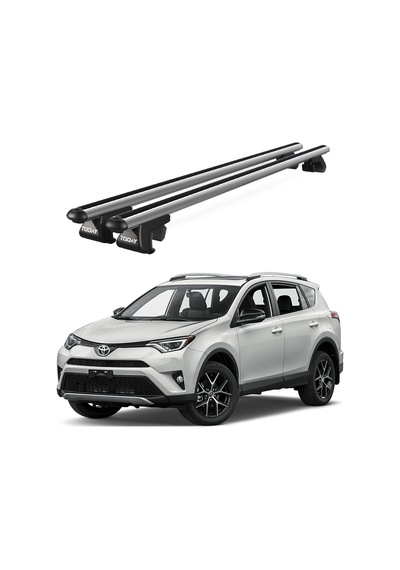 Venüs Toyota Rav4 Xa40 2013-2018 Uyumlu Gri Ara Atkı Port Bagaj Tavan Barı