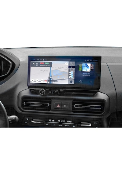 Peugeot Berlingo 2024-2025 Uyumlu 10 İnç Navigasyon 9h Nano Ekran Koruyucu