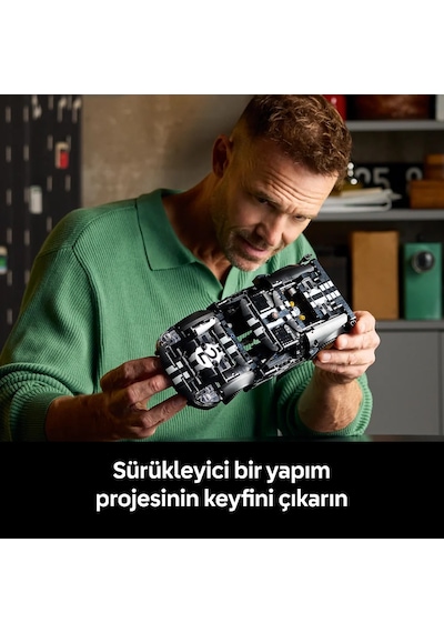 LEGO® Technic™ 1966 Ford GT40 MKII Yarış Arabası 42223 – Yetişkinler için Gerçekçi Özellikler İçeren Model Yapım Seti (793 Parça)