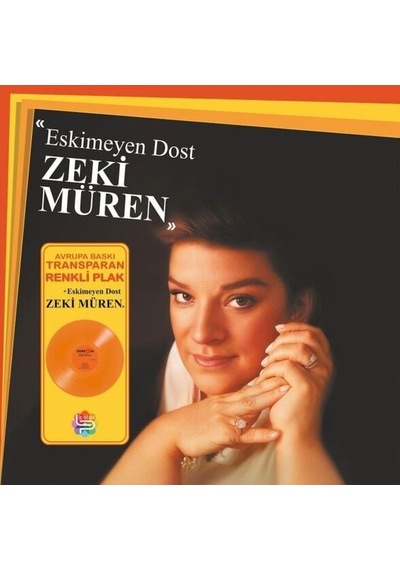 Zeki Müren Eskimeyen Dost Renkli Lp Plak