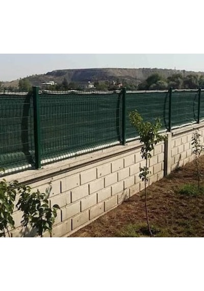 Gölgelik File %95'lik Çit Filesi Şeritli 50cm Aralıklı Halkalı