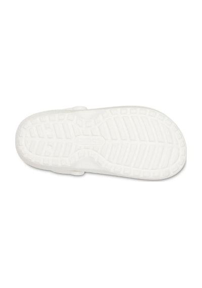 Crocs Classic Lined Clog Unisex Beyaz İçi Yünlü Günlük Terlik 203591-1om Beyaz
