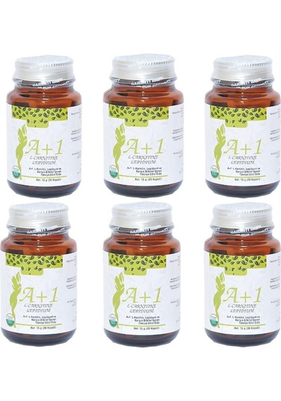 A1 L-carnitine Lepidium A 1 Bitkisel 30 Kapsül X 6 Adet Kutu