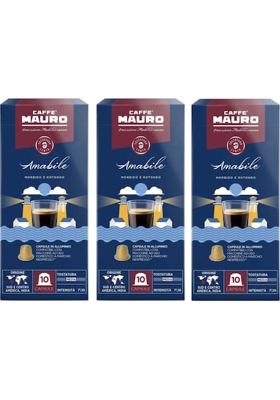 Caffe Mauro Amabile Nespresso Kapsül Kahve 30 Kapsul Kapsül Kahve