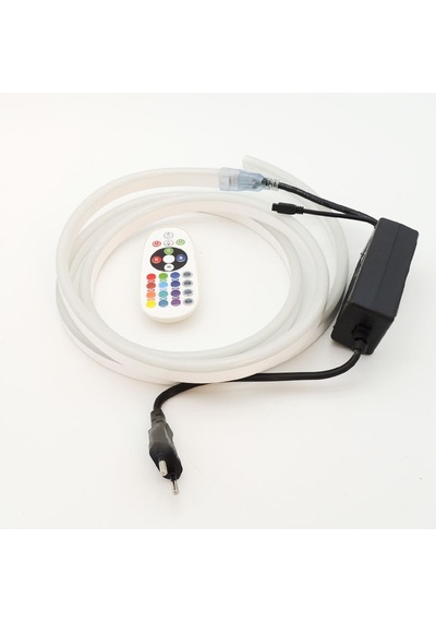 Sunlight Eko Neon Şerit Led Işık 3 Çip Rgb 5 Metre Uzaktan Kumand