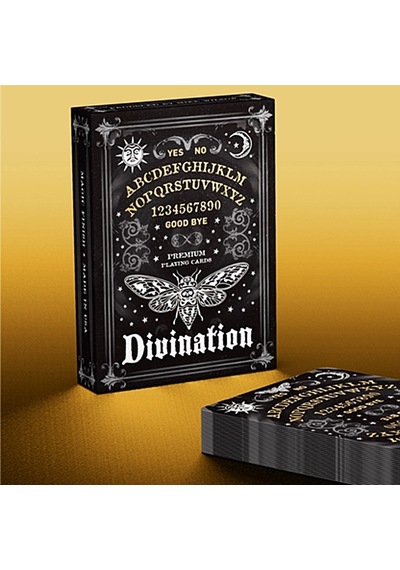 Legends Playing Cards Divination Black Premium Oyun Kağıdı Koleksiyonluk İskambil Kartları Destesi