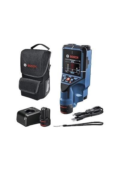 Bosch Uyumlu Professional Duvar Tarayıcı D-tect 200 C 2 Adet 12 V Pil,