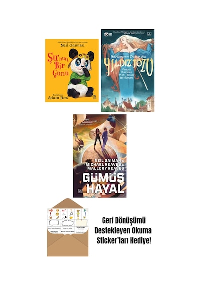 Şu Nun Bir Günü + Yıldız Tozu Resimli Edisyon + Gümüş Hayal Ara Dünya 2 Ciltli