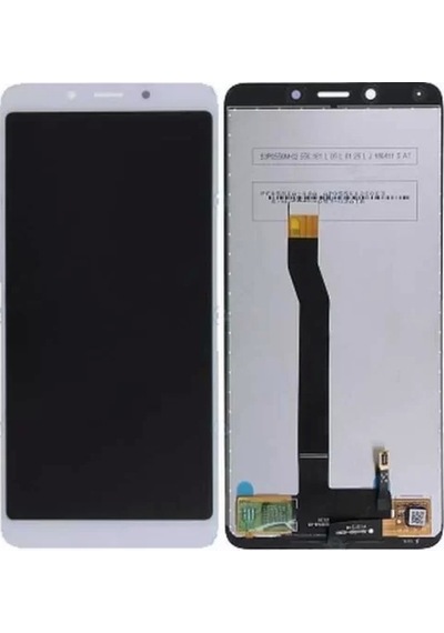 Xiaomi Uyumlu Redmi 6a Lcd Ekran Beyaz Çıtasız