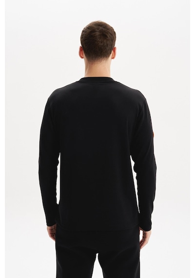 AR-MA Arma Erkek Slim Fit Çift Taraflı İnce İnterlok Pamuk Modal Elastan Karışımlı Bisiklet Yaka Sweatshirt K30124989502 Siyah AR-MA Arma Erkek Slim Fit Çift Taraflı İnce İnterlok Pamuk Modal Elastan Karışımlı Bisiklet Yaka Sweatshirt K30124989502 Siyah
