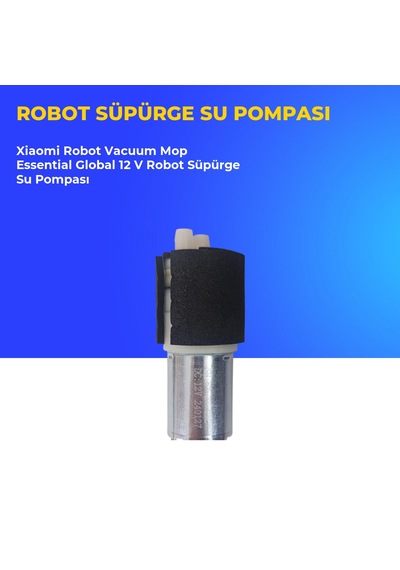Xiaomi Robot Vacuum Mop Essential Global 12 V Robot Süpürge Su Pompası