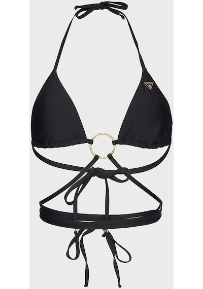 Guess Bayan Bikini Üstü E4gj45 Mc04r Jblk Siyah