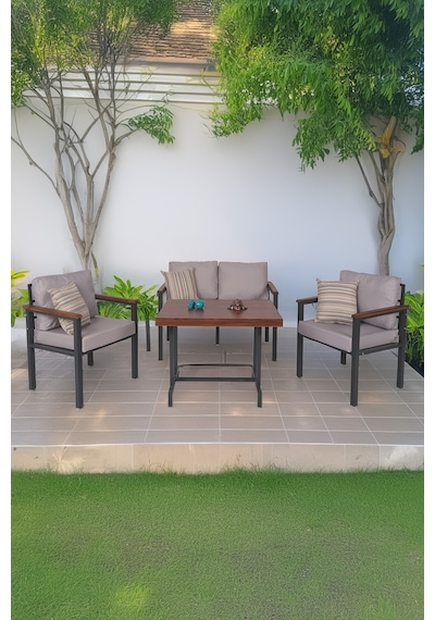 Neokas Bahce Mobilyası, Modern Balkon Mobilyası, Kafe Oturma Takımı, Teras Koltugu, 1+1+2+m Antasit Neokas Bahce Mobilyası, Modern Balkon Mobilyası, Kafe Oturma Takımı, Teras Koltugu, 1+1+2+m Antasit