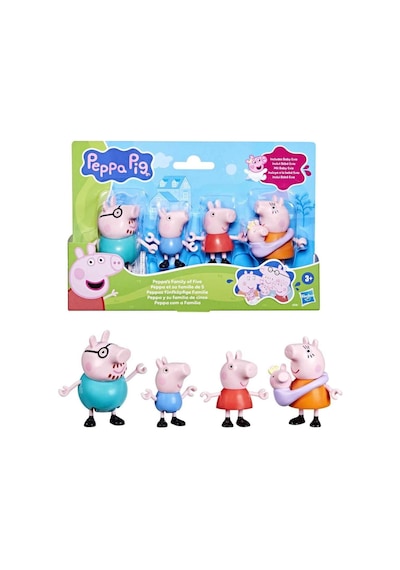 Peppa Pig Ve Ailesi 5 Li Figür Seti