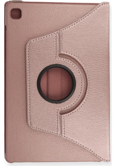 Newface - 684 - Samsung Galaxy Uyumlu T500 Tab A7 10.4 Kılıf 360 Tablet Deri Kılıf - - Csmo-tex - Rose Gold
