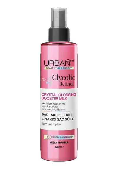 Urban Care Glycolic Retinol Parlaklık Etkili Onarıcı Saç Bakım Sütü-200ml-gloss