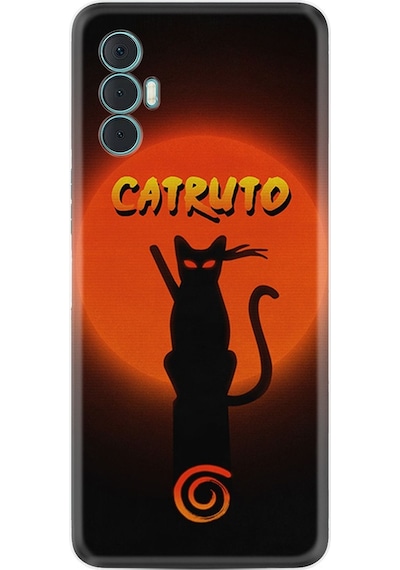 Tecno Spark 8 Pro Kılıf Silikon Desen Catrudo 1679