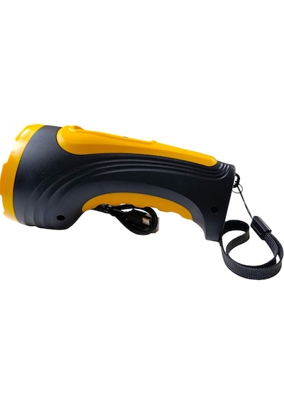 Powerdex Pd-3434 Şarjlı El Feneri 10w Led, 1000 Lümen, Dijital Ekran Type-c Şarjlı Çoklu Renk