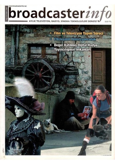 Broadcasterinfo: Aylık Televizyon, Radyo, Sinema Teknolojileri Dergisi - Etkileşimli Televizyonculuk Sayı: 45-ekim 2007 Retro Koleksiyon Eski Baskı