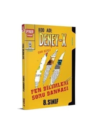 8. Sınıf Deney-X Fen Bilimleri Soru Bankası / Kolektif
