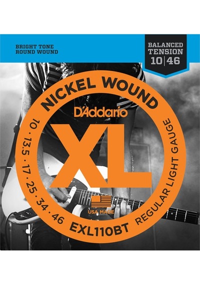 D'addario Exl110Bt Nickel Wound. Balanced Tension Regular Light