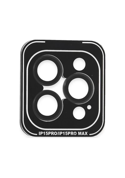 Joko Apple iPhone Uyumlu 15 Pro Max Pvd Metal Kamera Lens - Siyah standart