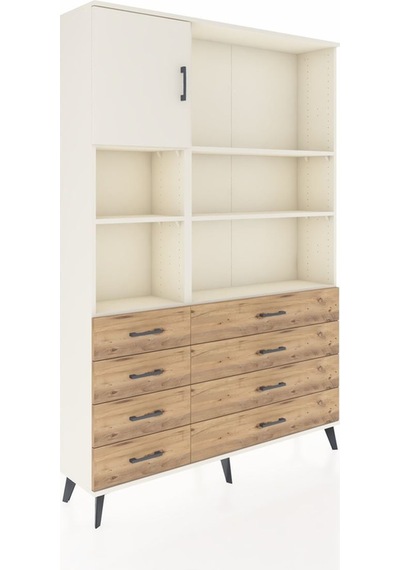 Arges Dolap 7 Raflı 8 Çekmeceli Tek Kapaklı 132x30x195 Aytaşı-aytaşı/çam Aytası/atlas Çam Arges Dolap 7 Raflı 8 Çekmeceli Tek Kapaklı 132x30x195 Aytaşı-aytaşı/çam Aytası/atlas Çam