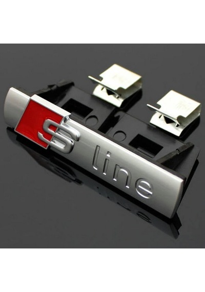 Sline S-Line Ön Izgara Panjur Amblem Logo Arma S Line Sline Audi (254817494)