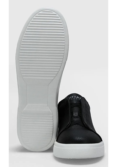 Lufian Dante Siyah Sneaker Erkek Deri Ayakkabı