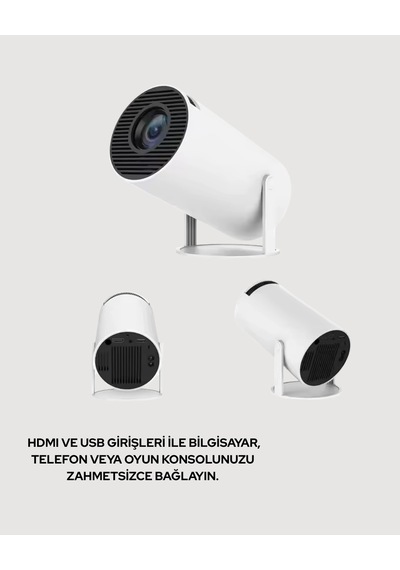 Hdmı Usb Girişli Uzun Ömürlü Ampullü Projeksiyon