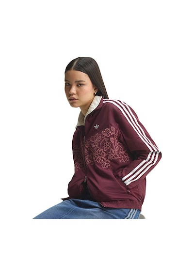 Adidas Floral Gfx Fırebırd Loose Tt Kadın Günlük Ceket Kx1875 Kırmızı