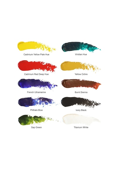 Winsor & Newton Winton Yağlı Boya Tanıtım Seti 10 Renk X 37 Ml 10 Renk