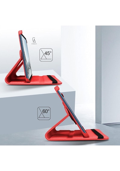 Lenovo Tab M11 Tb-330fu Uyumlu Kılıf Dönebilen Standlı Tablet Kılıfı + Ekran Koruyucu + Kalem