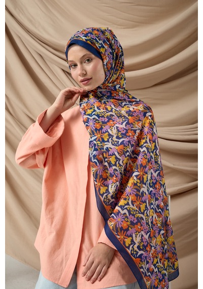 Silk Home Desenli Soft Şal 70019-23 Çok Renkli