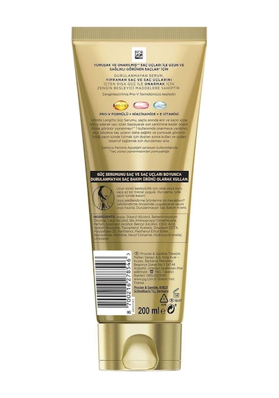 Pantene Infinite Lengths Durulanmayan Mucize Serum 200 ML