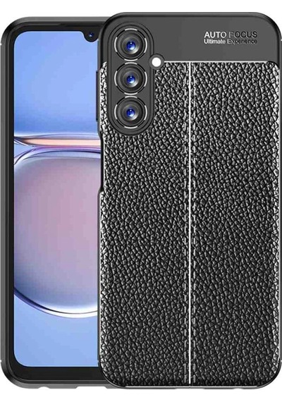 Samsung Galaxy A05s Kılıf Auto Focus Kapak - Siyah Çok Renkli