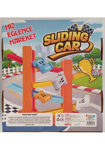 Slıdıng Car Hız Eğlence Hareket 1