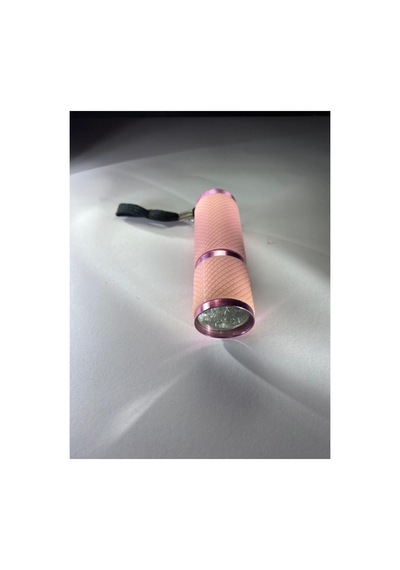 Mini Led El Feneri Anahtarlık Taşınabilir, Güçlü Işık, Kamp & Acil Durum Feneri Pembe