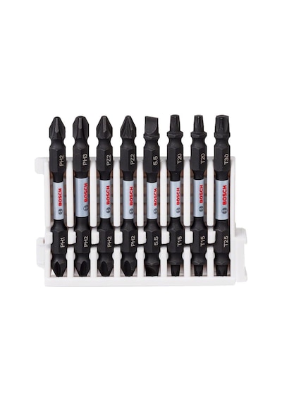Bosch Impact Ctrl Çift Taraf Vidalama Ucu Paketi 8'li 65 MM - 2608522344